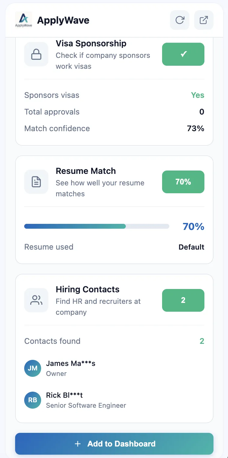 ApplyWave Save Jobs
